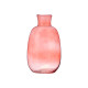 VASE EN VERRE GOULOT 36CM BRIQUE