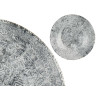 PLATO PORCELANA HONDO 21CM AZTECA