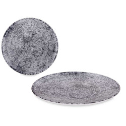 PLATO PORCELANA POSTRE 20CM AZTECA