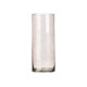 CYLINDER CRYSTAL VASE 12CM DIAM X 30CM GREY