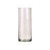 JARRON CRISTAL CILINDRO 12CM DIAM X 30CM GRIS