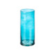 VASO VETRO CILINDRO 12CM DIAM X 30CM TURCHESE