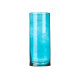 VASO VETRO CILINDRO 12CM DIAM X 30CM TURCHESE