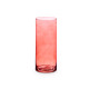 JARRON CRISTAL CILINDRO 12CM DIAM X 30CM TEJA