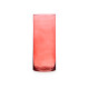 VASE EN VERRE CYLINDRE 12CM DIAM X 30CM BRIQUE