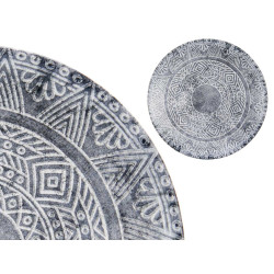 PORCELAIN DESSERT PLATE 20CM AZTEC