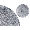 PORCELAIN DESSERT PLATE 20CM AZTEC