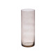 VASO VETRO CILINDRO 15CM DIAM X 40CM GRIGIO