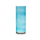 VASE EN VERRE CYLINDRE 15CM DIAM X 40CM TURQUOISE