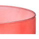 CYLINDER CRYSTAL VASE 15CM DIAM X 50CM RUSSET