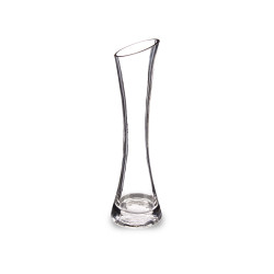 VASO VIDRO CONCAVO MÉDIO 