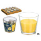 BOUGIE VERRE CITRONNELLE 28H