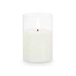 VELA LED VASO CRISTAL