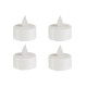 JEU DE 4 BOUGIES TEALIGHT LED