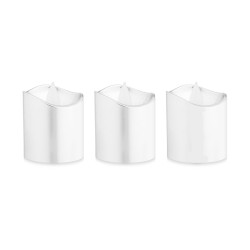 SET 3 CANDELE LED BIANCO