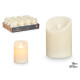 VELA LED CREMA PEQUEÑA 10CM