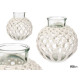 JARRON MACRAME ESFERA BLANCO