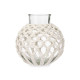 VASO MACRAME A SFERA BIANCO