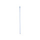 BASTONE METALLICO RIGHE 130 CM BLU