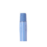 BASTONE METALLICO RIGHE 130 CM BLU