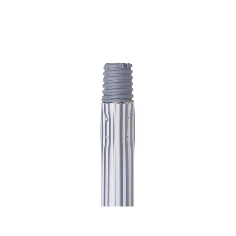 BÂTON METAL RAYURES 130 CM GRIS