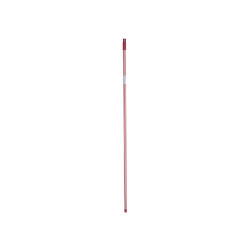 BASTONE METALLICO RIGHE 130 CM ROSSO