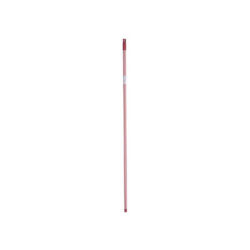 BASTONE METALLICO RIGHE 130 CM ROSSO
