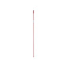 BASTONE METALLICO RIGHE 130 CM ROSSO