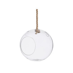 VASO PENDENTE CORDA SFERA PICCOLO