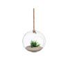 VASE SUSPENDUE CORDE BOULE PETIT