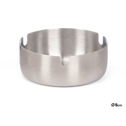 CENDRIER ACIER INOX 8CM