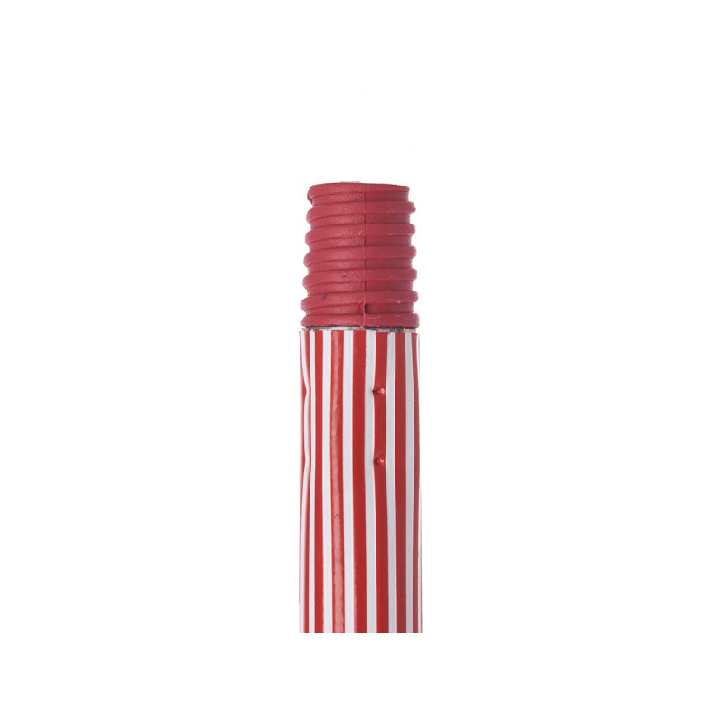 BÂTON METAL RAYURES 130 CM ROUGE