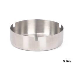 CENDRIER ACIER INOX 12CM