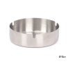 PORTACENERE ACCIAIO INOX 12CM
