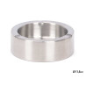 CINZEIRO ACO INOX PAREDE DUPLA 11,5 CM