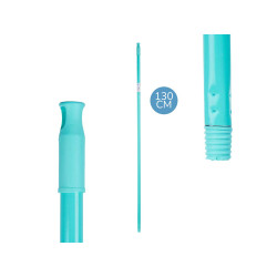 METAL STICK SMOOTH 130 CM GREEN
