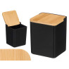 SALIÃˆRE NOIRE COUVERCLE BAMBOU