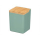 SALERO VERDE TAPA BAMBU