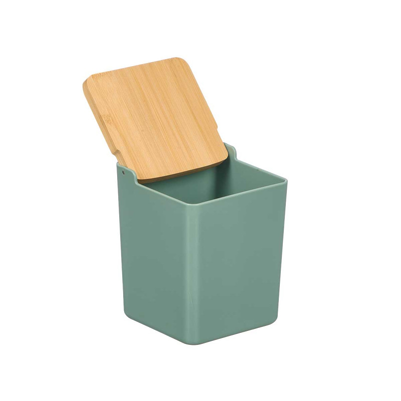 SALERO VERDE TAPA BAMBU