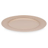 SUPORTE PARA VELAS DIAMANTE TAUPE ANTIGO 33CM