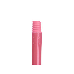 CABO VASOURA METAL LISO 130 CM ROSA