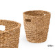 CONIC BASKET WITH HANDLES 30CM DIAM