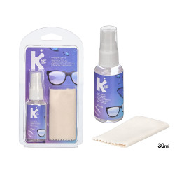 LENS CLEANER 30ML CLOTH