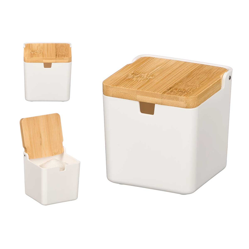 ACUCAREIRO BRANCO TAMPA BAMBU