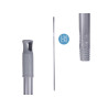 METAL STICK SMOOTH 130 CM GREY