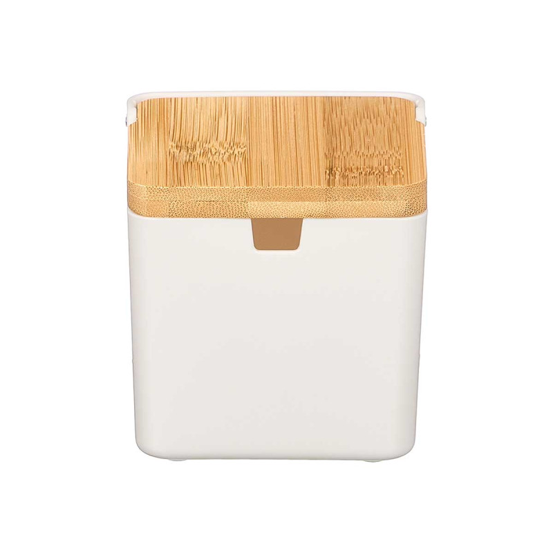 AZUCARERO BLANCO TAPA BAMBU