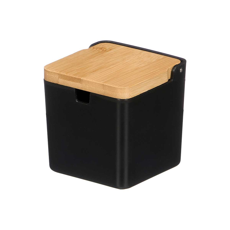 AZUCARERO NEGRO TAPA BAMBU