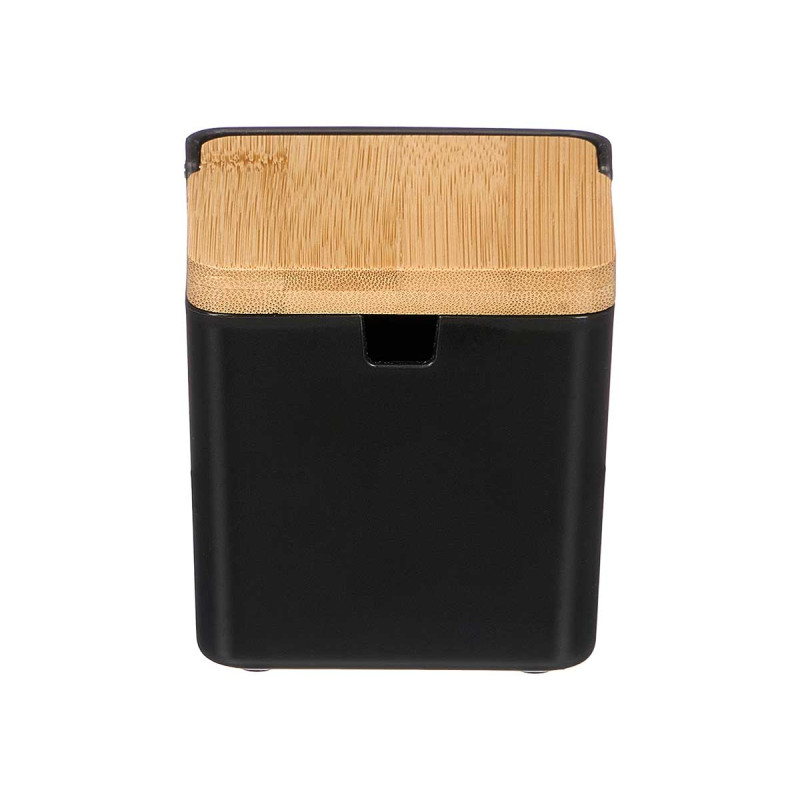 AZUCARERO NEGRO TAPA BAMBU