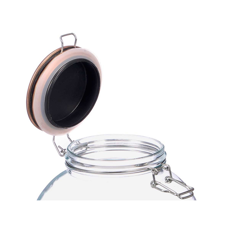 BARATTOLO ERMETICO COLORE RAME COPERCHIO 4L