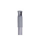 CABO VASOURA METAL LISO 130 CM CINZENTO